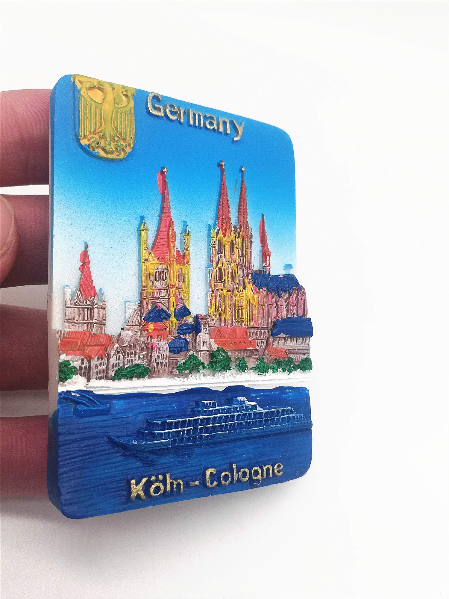 Calamita Da Frigorifero Con Souvenir Turistico Di Colonia Germania