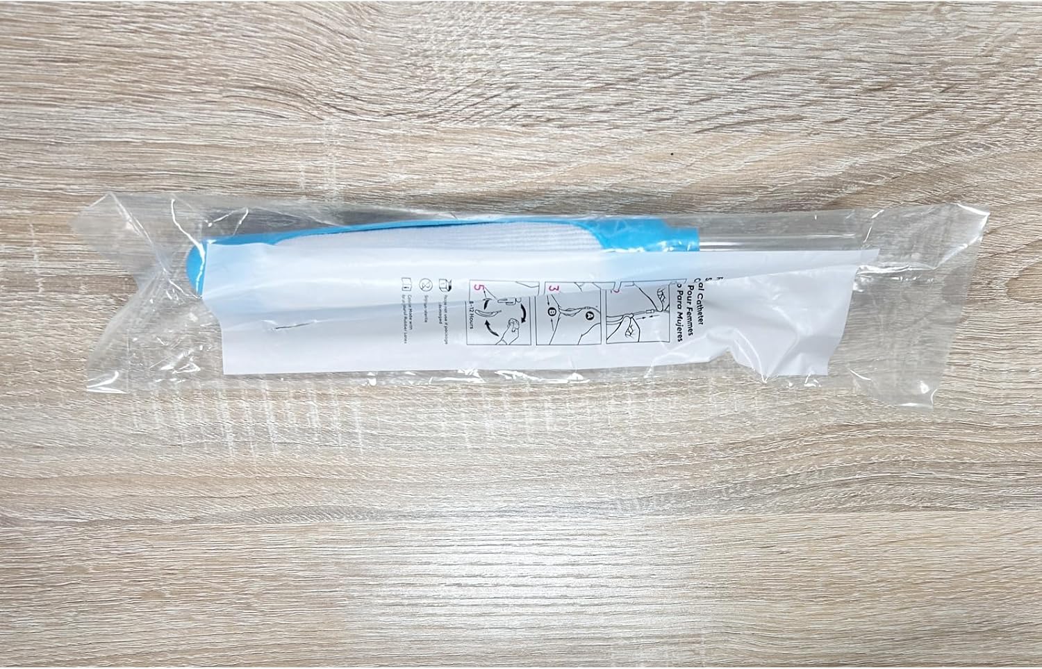 female external catheter, soft secure fit, non-invasive design, support for most suction systems - case of 30 units