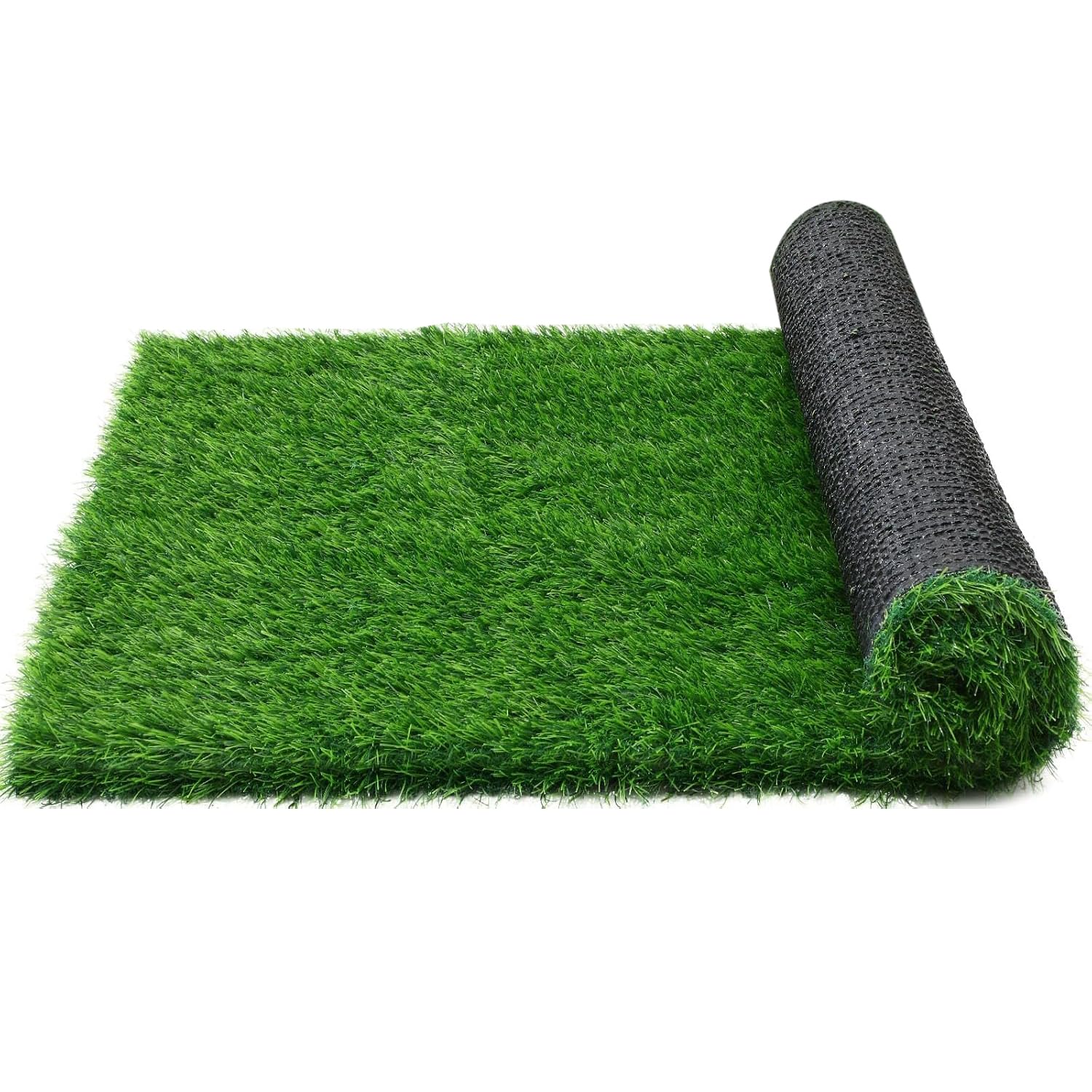 Kuber Industries 1.5x2 Feet Waterproof Artificial Grass for Balcony, Floor & Decoration | Anti Skid Green Grass Mat for Home, Indoor & Outdoor Decoration | Green