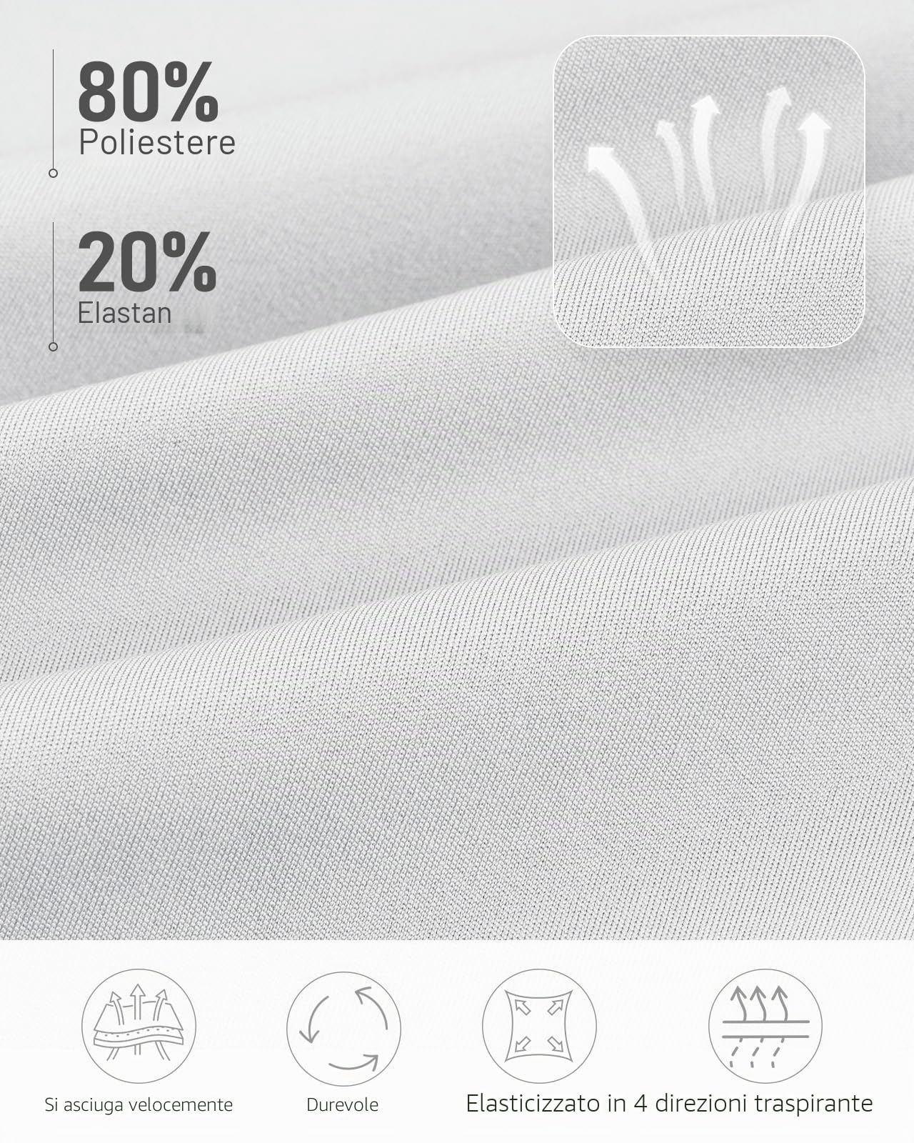 HMILES Leggings da Equitazione da Donna, in Silicone, con Inserti Completi, a Vita Alta, Elasticizzati, da Equitazione, da Donna, con Passante per, Bianco, L