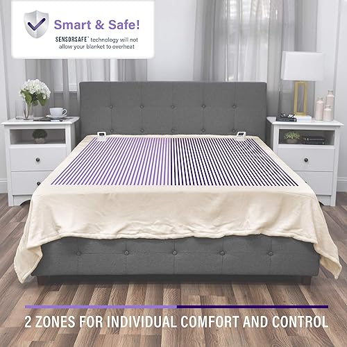 Vista 48 de SensorPEDIC Manta eléctrica con SensorSafe