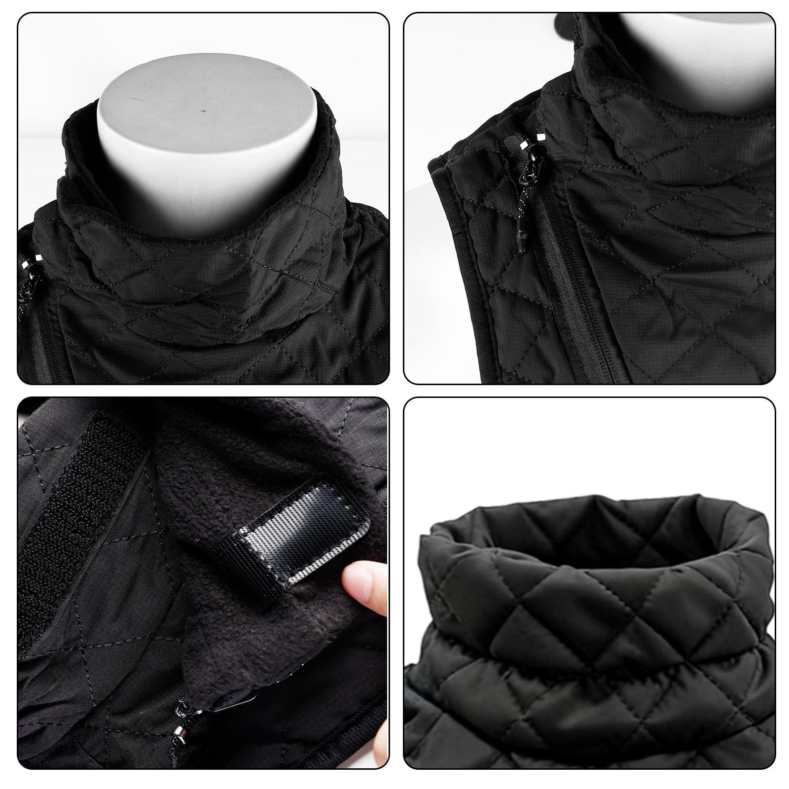 GBKDQQ Calentador de cuello para motocicleta, calentador de cuello para hombre, mujer, bufanda cálida para hombres y mujeres, deportes al aire libre, ciclismo, esquí