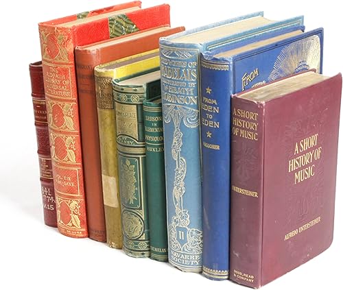 Miniatura 5 de Libros para decoración - Acentos decorativos para el hogar y la oficina, estilo antiguo (ecléctico)