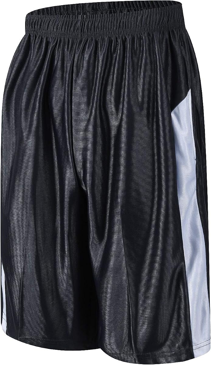 Abovewater Men’s Basketball Shorts with Deep Pockets Running Shorts & Gym Training Shorts with Drawstring