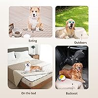 Vista 185 de gogobunny Funda de cama 100% impermeable de doble cara para perro, manta para mascotas, sofá, muebles, protector para cachorros, perros grandes