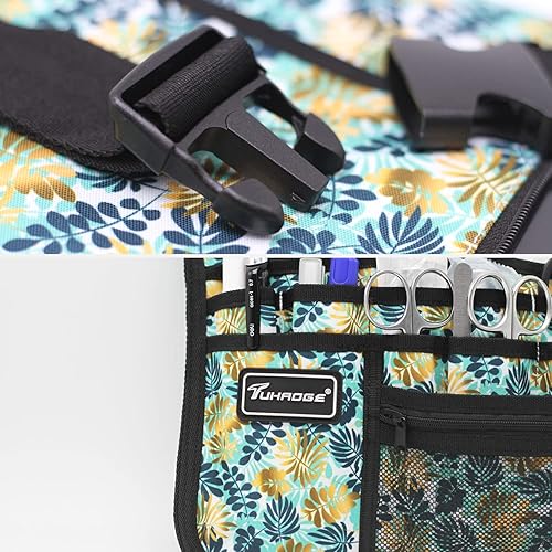 Vista 49 de Bolsa de almacenamiento de enfermera Bolsa de almacenamiento multifuncional para enfermeras, kit médico Bolsa de cintura práctica bolsa de SL46BH