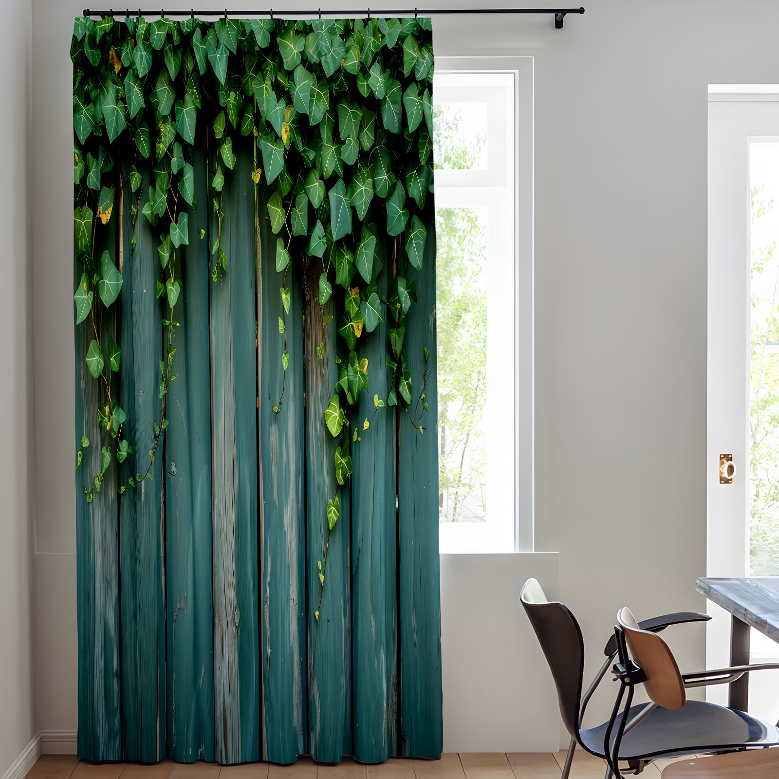 Amazon｜U-SITU カーテン 片開き 風景カーテン 遮光 断熱 防寒 UV  