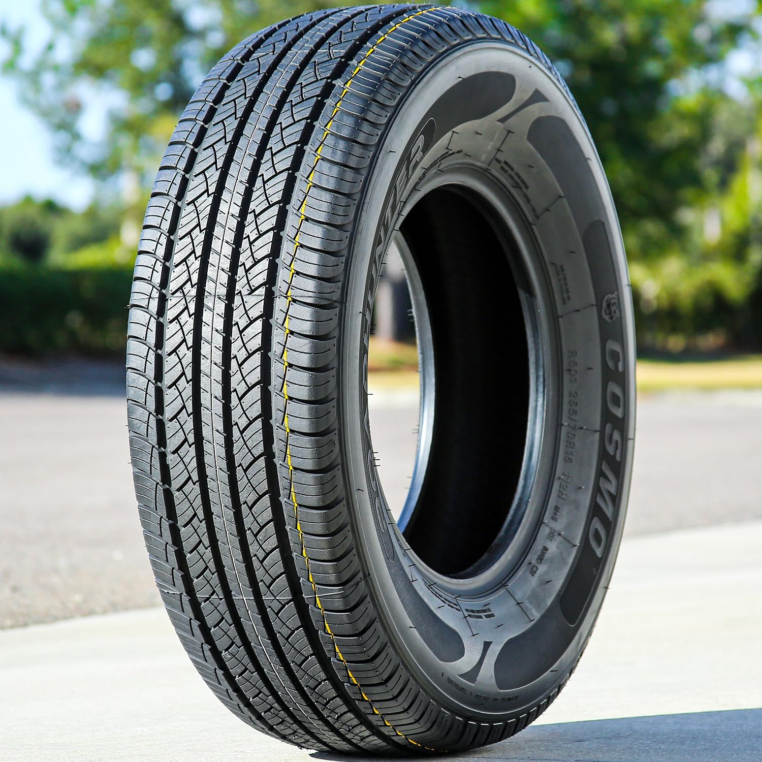 RoadHunter Truck/SUV Touring Radial Tire-265/70R16 265/70/16 265/70-16 112H Load Range SL 4-Ply BSW Black Side Wall UTQG 560AA