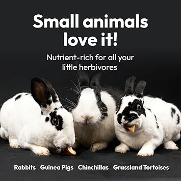 Oscars Timothy Hay, 3kg - Gold-Standard Rabbit & Guinea Pig Food Hay