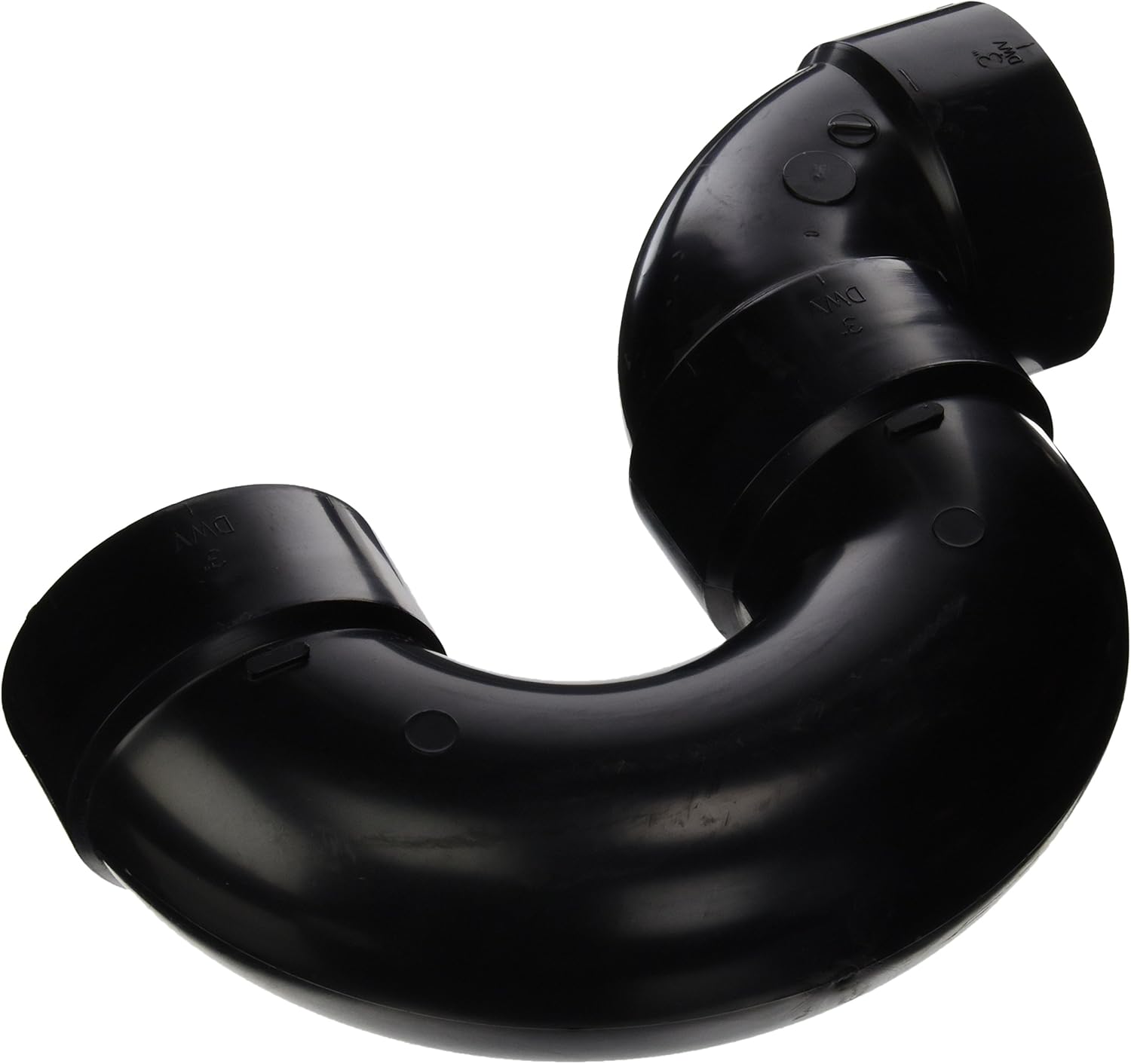 GENOVA PRODUCTS 88530 Genova 800 P-Trap, 3 in, Hub, Abs, 3 Inch