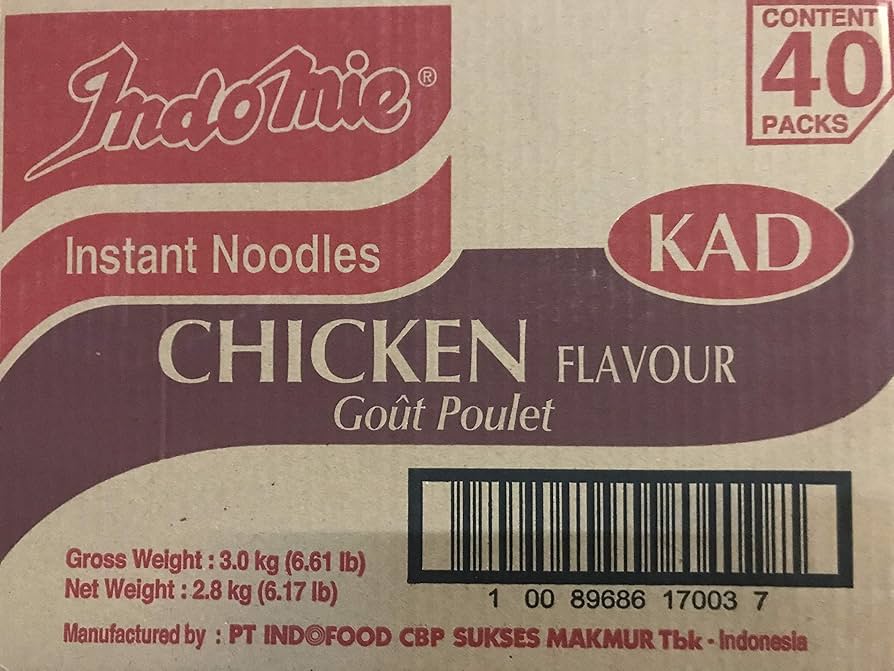 インドミindomie rebus kari ayam 40点袋 Indomie Ayam Kari Chicken Curry Noodles – 40 Pack | Halal