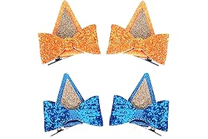 Bandit & Chili Ears Hair Clips for Thrill-Seeking Halloween Adventures