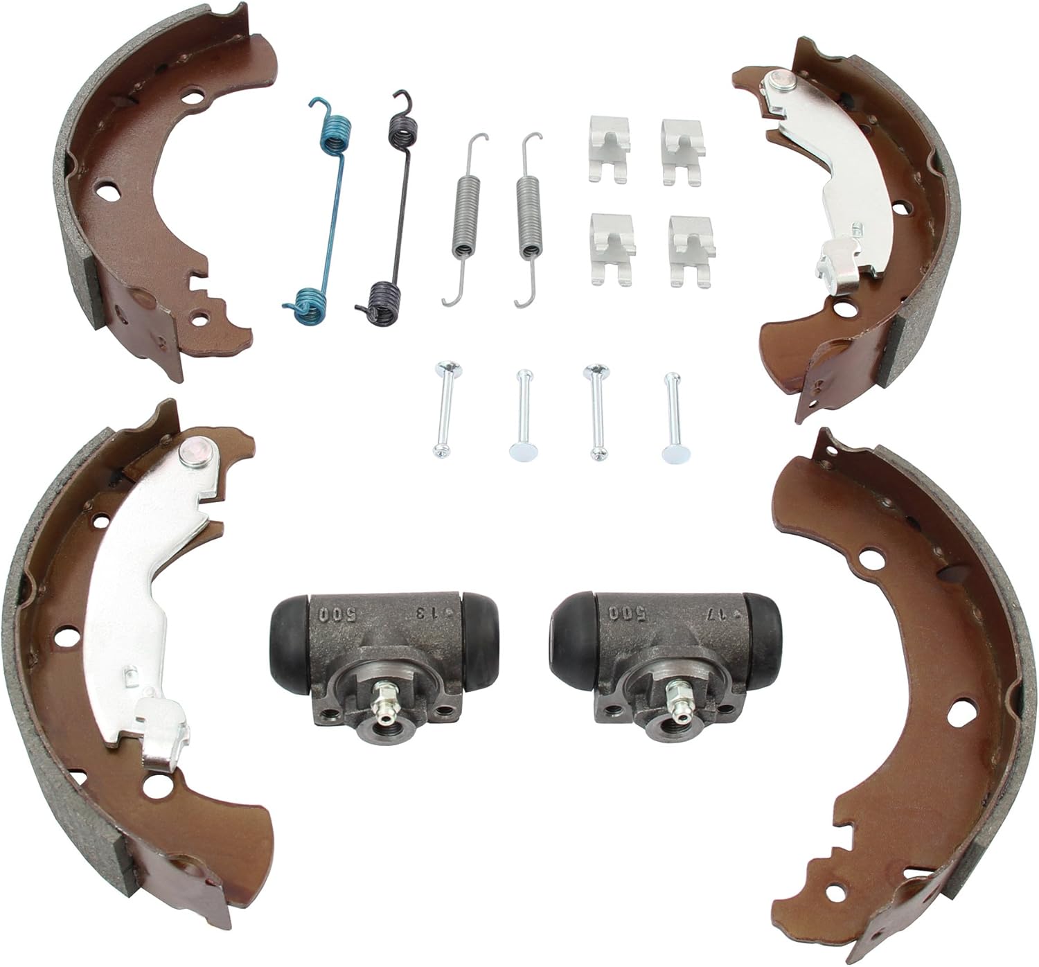 MAPCO 9749 Brake Shoes - Set of 4