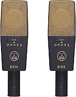 Vista 9 de AKG Pro Audio C414 XLS Micrófono profesional de condensador de diafragma grande para estudio, vocal e instrumentos, con estuche de transporte