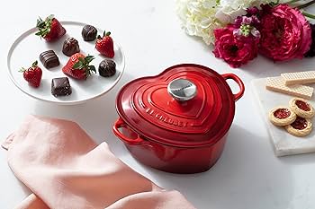 LE CREUSET　ココットダムール　ダムールプレート　チェリーレッド　2L ル・クルーゼおまとめ】ココット・ダムール チェリーレッド | LE
