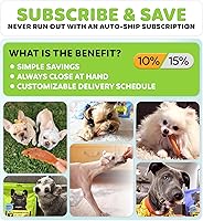Vista 6 de Golosinas de pollo para perros, sin cuero crudo, aperitivos para perros de apoyo a la salud dental, pollo real, sin granos, bajas en calorías, alto