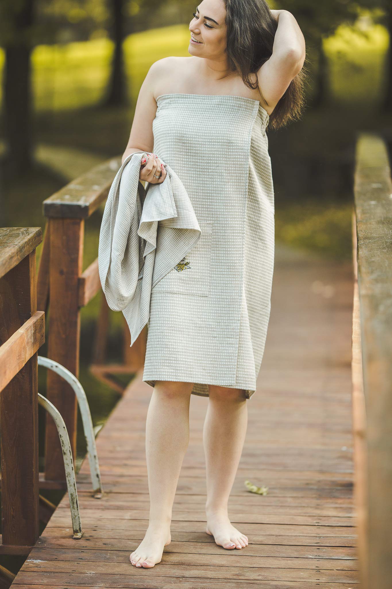 Mens Sana Siena Kilt Per Sauna Uomo In Cotone 100% - Comodo, Con Tasca E Chiusura A Strappo, Vari Colori Abbigliamento Sauna Maschile