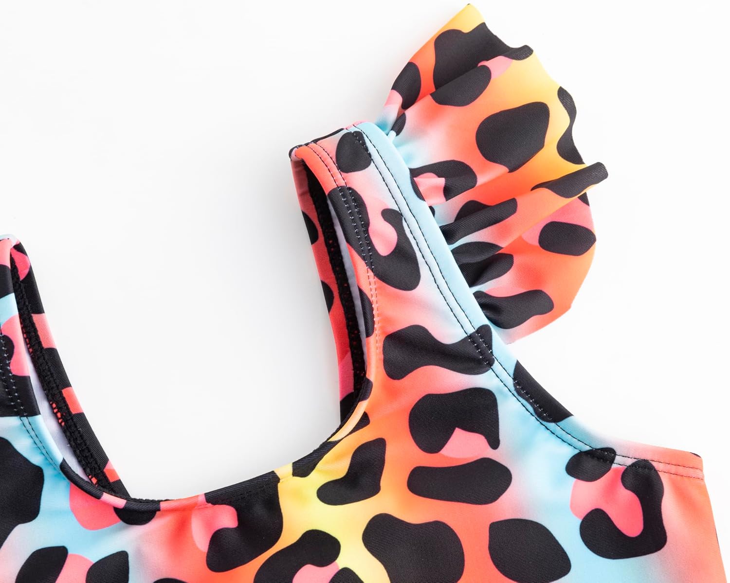 LIZENS Girls Swimwear One Piece Swimsuit Toddler Cute Beach Bathing Suit - Image 5