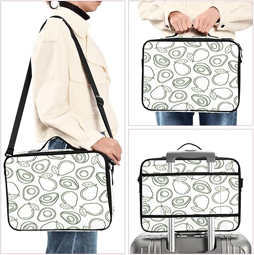 Miniatura 6 de Avocado Tropical Fruit Collection Icons travel bag cosmetic carry case travel toiletry bag make up bag purse travel makeup bag bolso para guardar