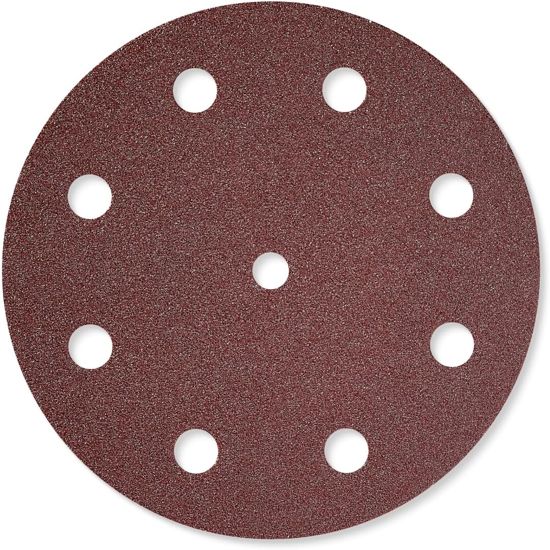 Festool Rubin 2 Sandpaper, H&L, 5" Dia., 100 Grit, 50 per Pack