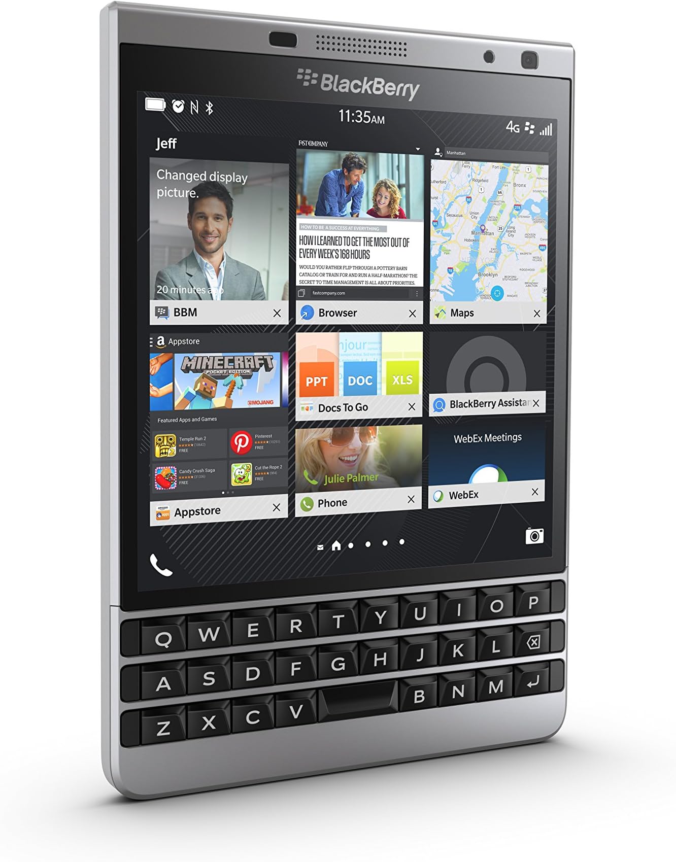 Blackberry Passport Silver Edition Sim Free GB