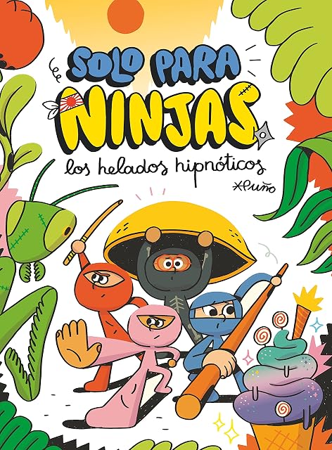 Portada de Solo para Ninjas 2: Los Helados Hipnoticos