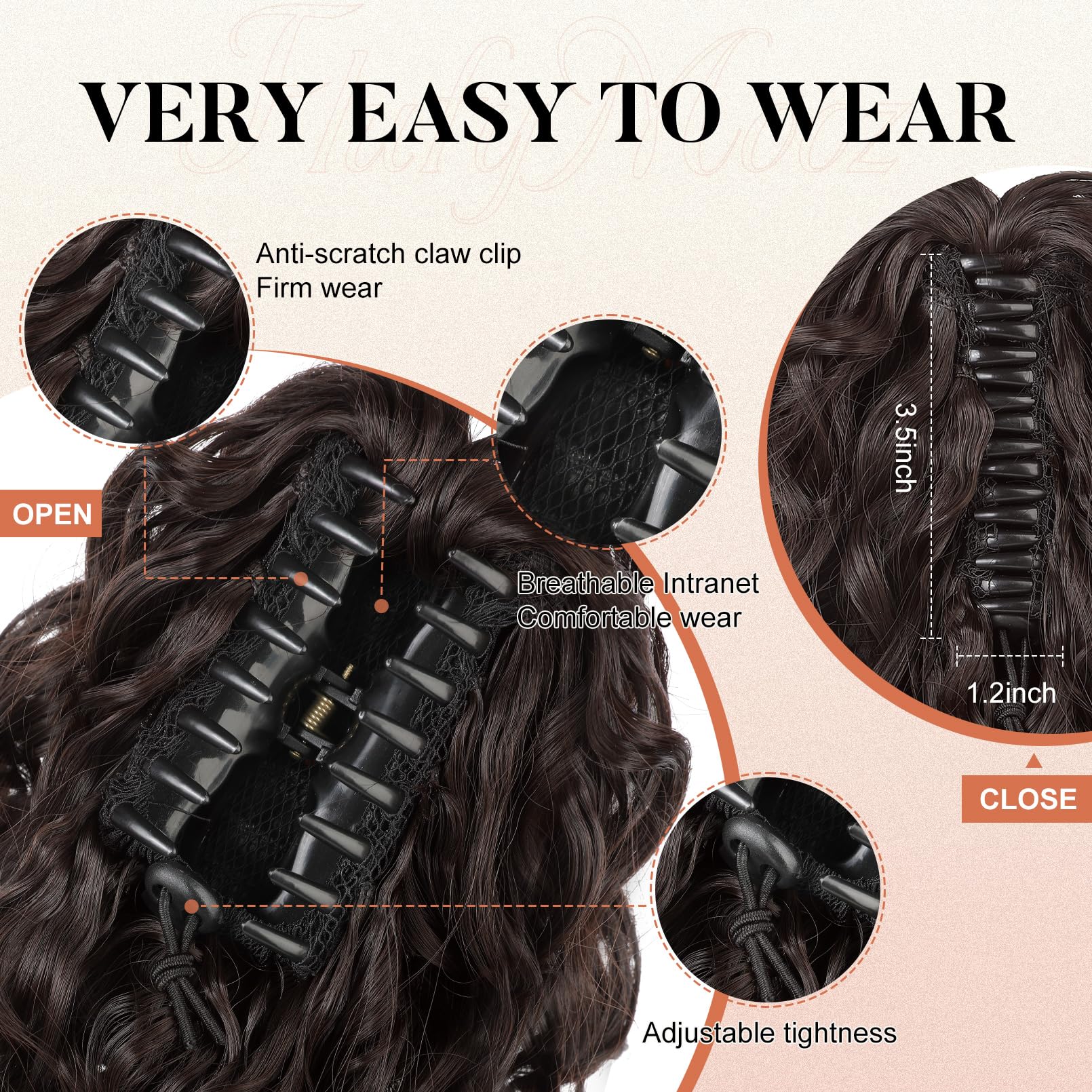 FLUFYMOOZ Ponytail Extension - Image 4