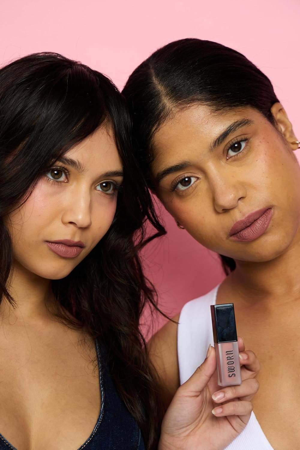 Sworn Beauty Matte Lipstick "Lovers Mauve" by Kenzie Carter - Long Wear Velvet Finish Lip Color, Lightweight Comfortable Formula, High Pigment Non-Drying Creamy Texture for All Day Use | Vegan & Cruelty-Free, Paraben-Free Formula, Non-Drying Formula