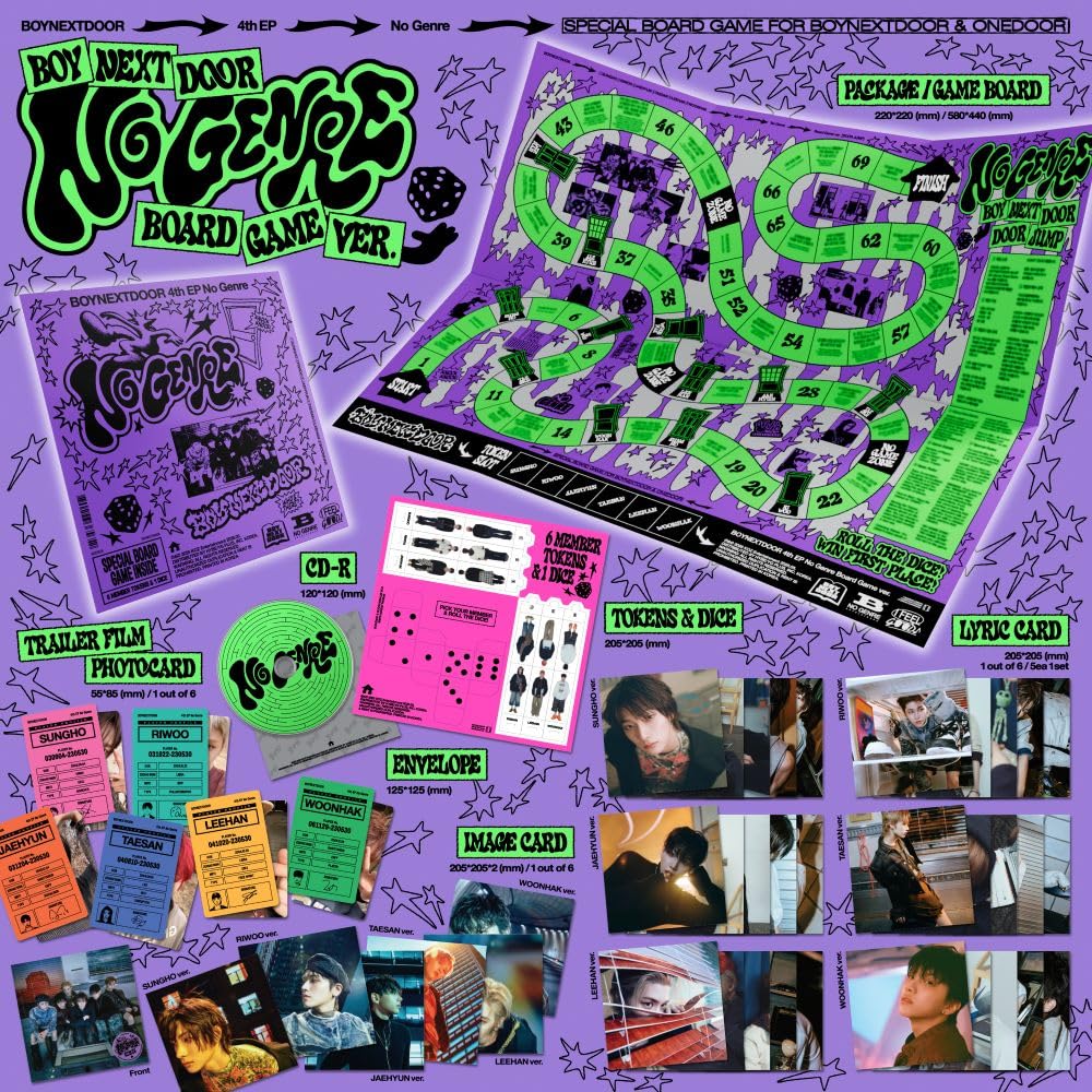 Amazon.com: No Genre Board Game Random 1ea Version Album +