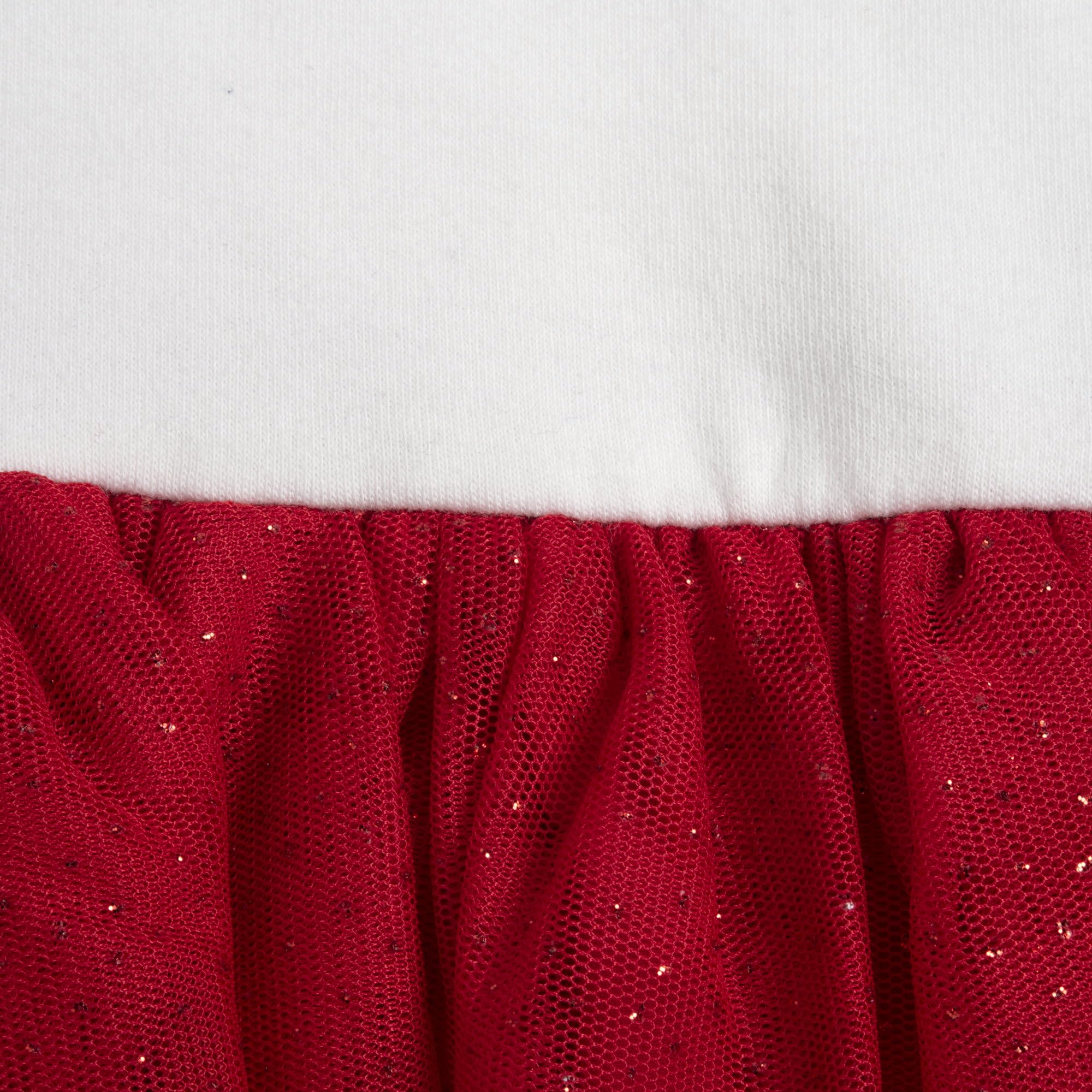 Chicco, Vestito Natale Neonata e Bambina, con Comoda Apertura sulla Schiena, in Caldo e Morbido Tessuto, Lavabile in Lavatrice, Abbigliamento Neonata e Bambina, Idea Regalo Bambina, Designed in Italy