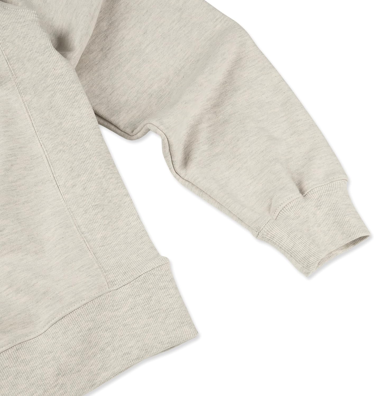 Women's Oversized FlowerMardi Sweatshirt - 100% Cotton Crewneck Pullover - Image 2