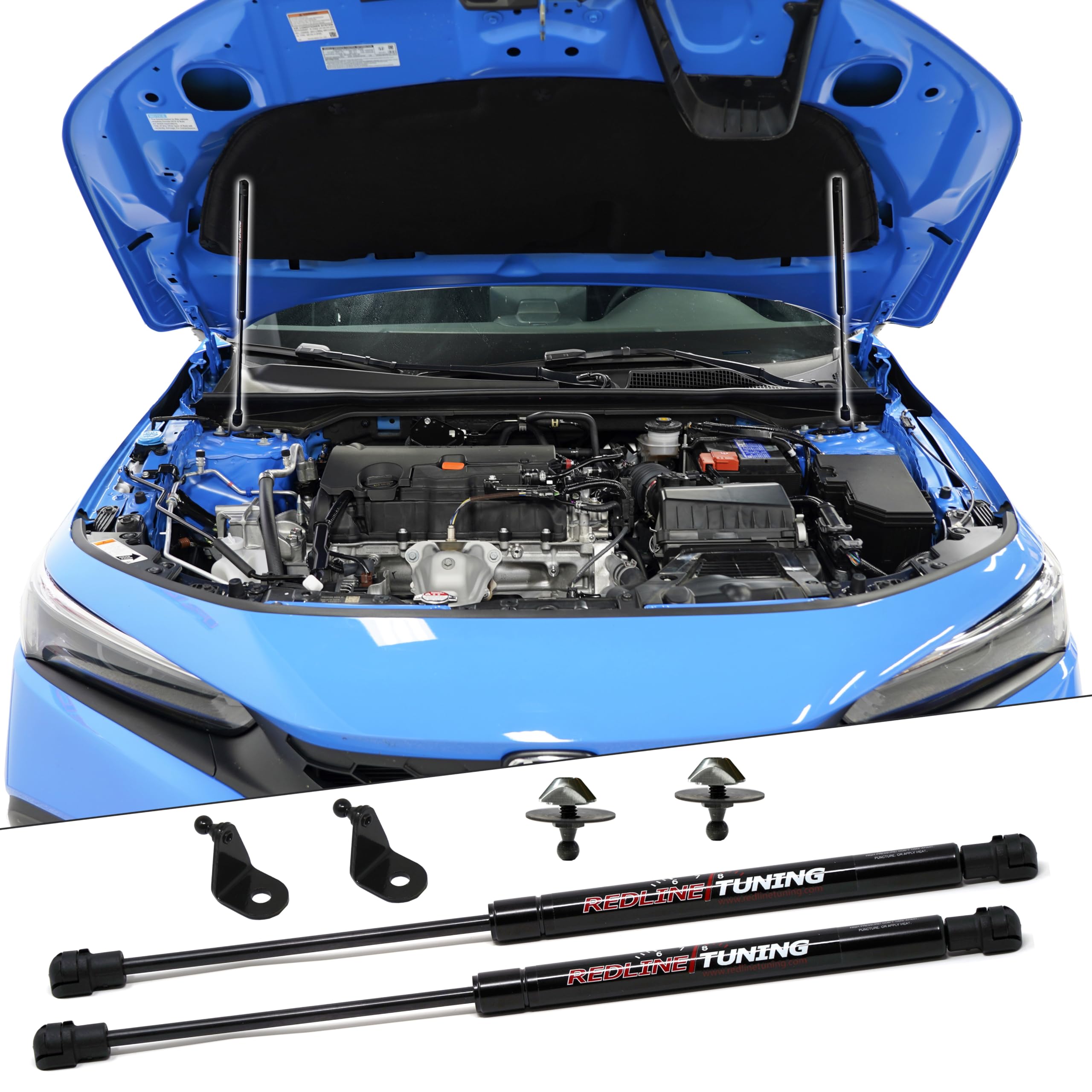 Redline Tuning 21-18020-02 Hood Quicklift Plus System Compatible