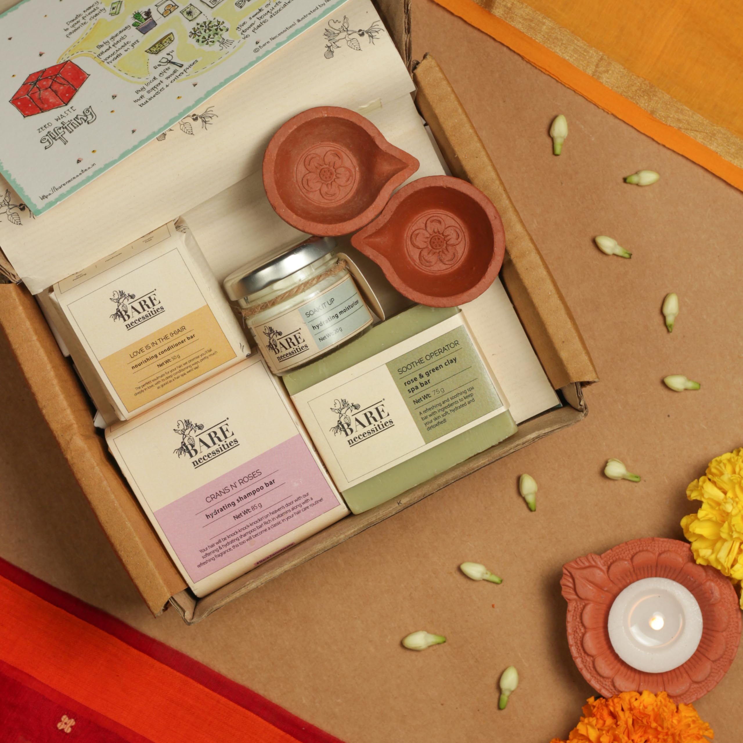 - Bath & Body Gift Bundle | Self-Care Hamper with Organic Handcrafted Products | Skincare Gift Set for Women & Men | Perfect Gift for Family & Friends | Ideal for all Occasions