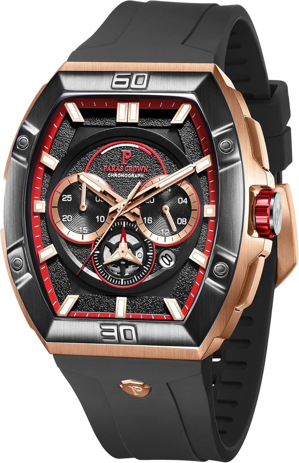 Relojes Paras Crown para hombre Tonneau 5ATM Relojes Costa Rica Ubuy