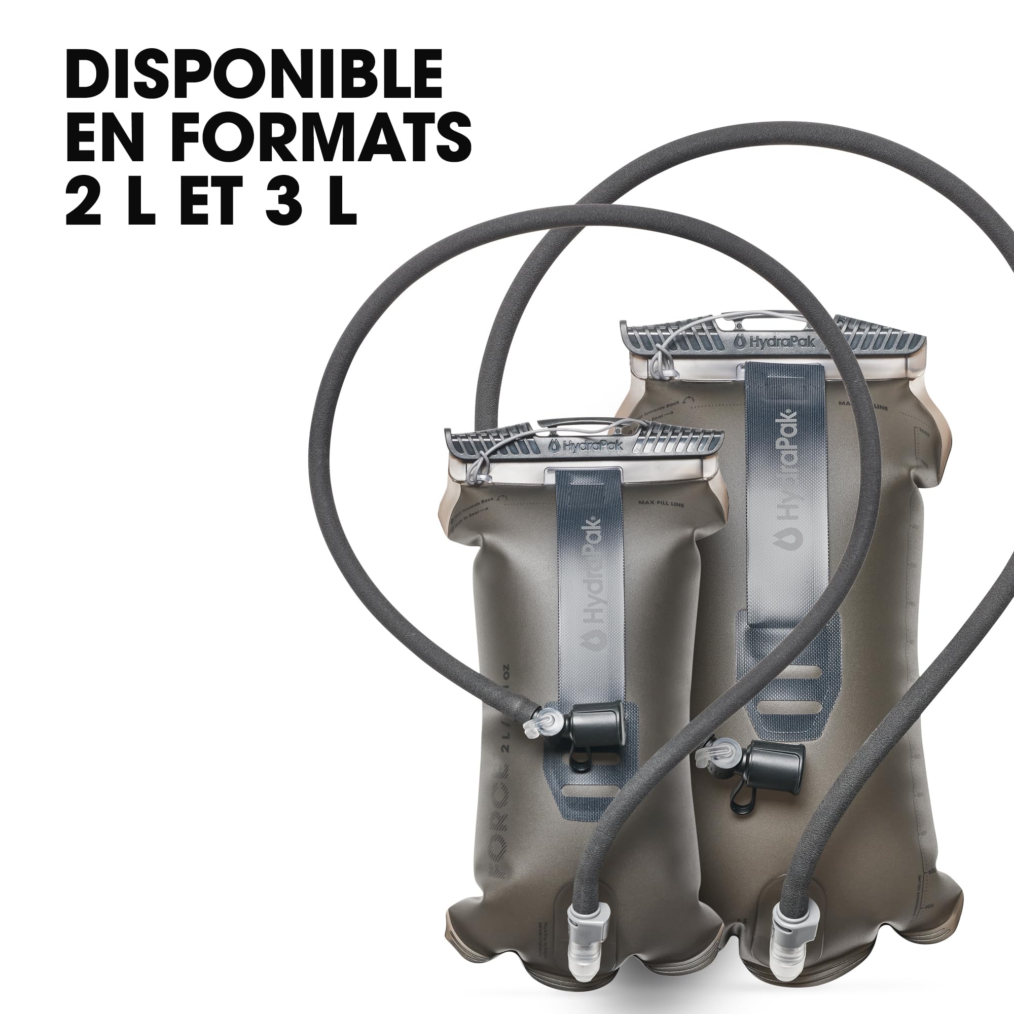 Hydrapak Force Poche à Eau Réservoir d'eau Ultra-Durable 2L 3L Tube Isolé