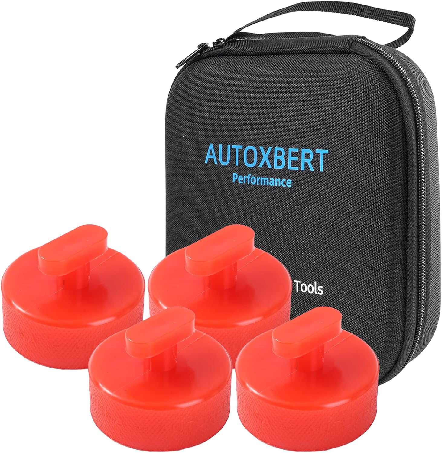 Car Jack Pad Lift Round Solid Polyethylene Point Adapter Sturdy Jack Support Block with Storage Bag for Chevrolet Corvette C5 C6 C7 GS Z06 Z51