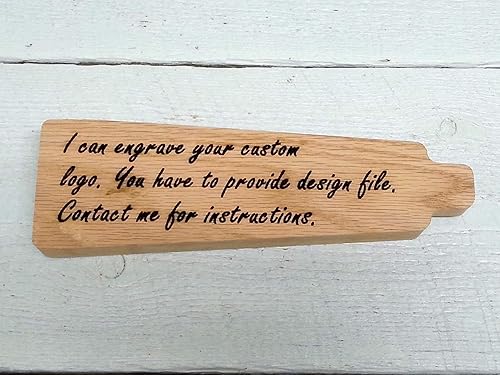 Miniatura 7 de Custom Personalized Beer Tap Handle with Chalkboard Dry-erase Marker Board