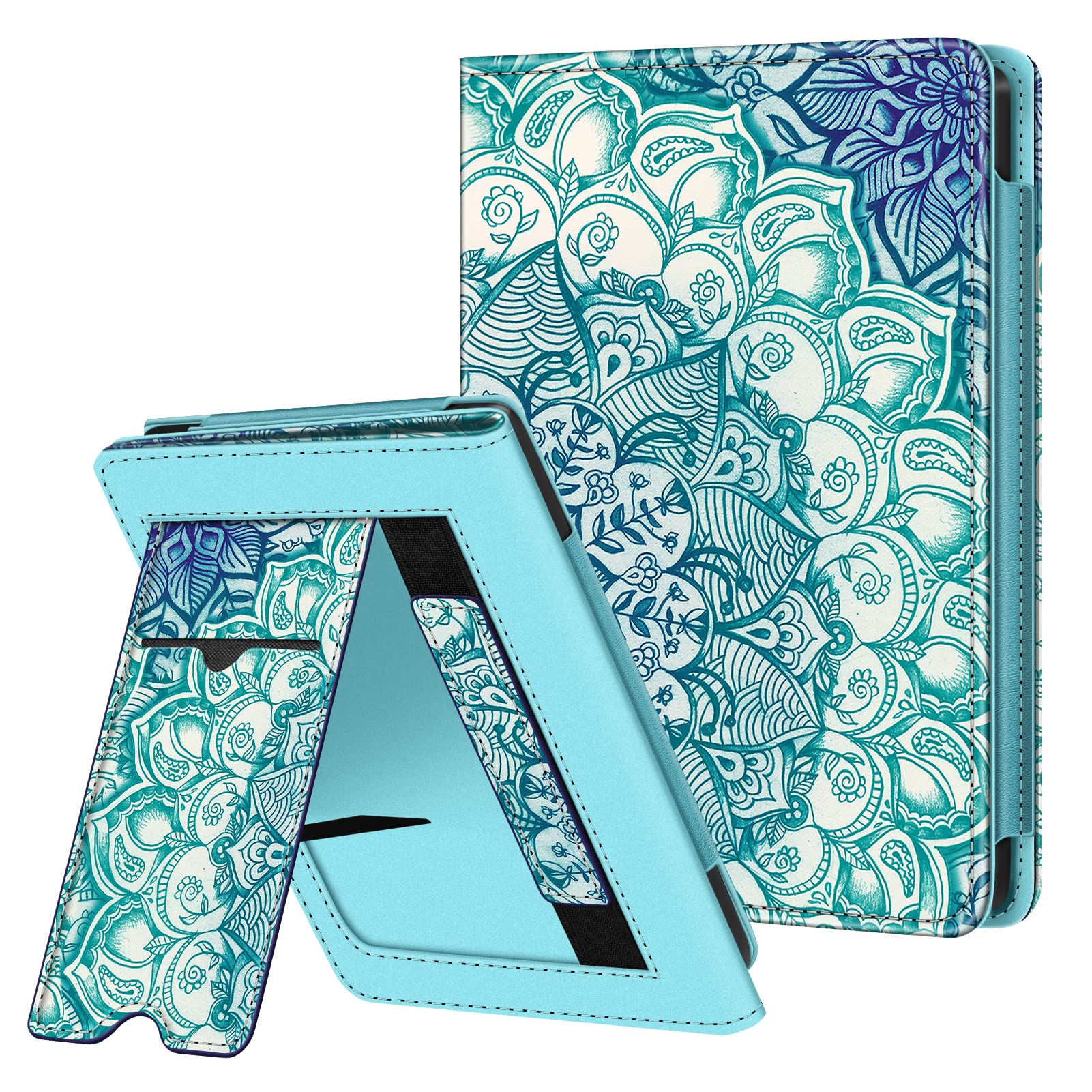 Coque Origami Pour Kobo Clara HD - Housse Magnétique Smart Veille/Réveil - Protection Mince Et Légère Or Rose Par Forefront Cases