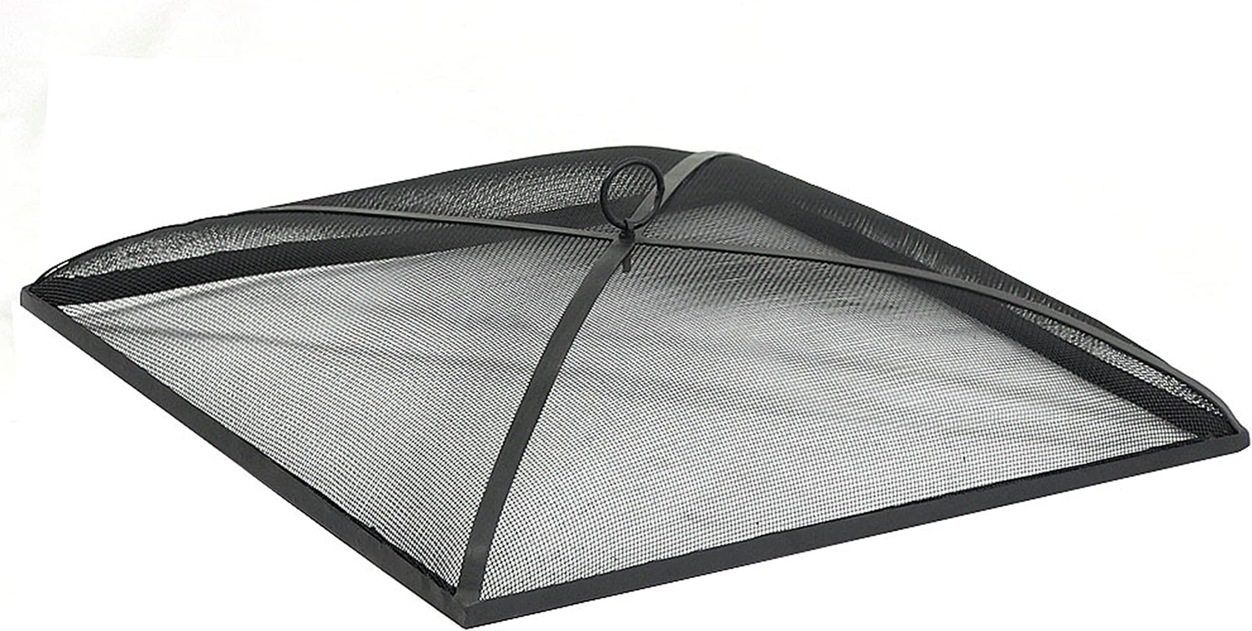 Sunnydaze Square Mesh Fire Pit Spark Screen - 30-Inch