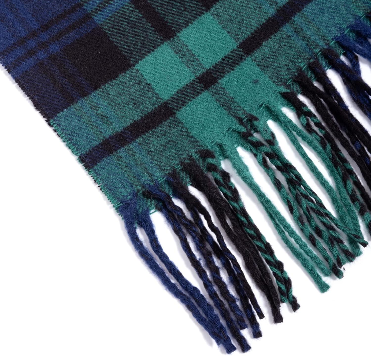 Scarf For Men Women Winter Warm Neck Plaid Solid Scarves Fall Softest Classic - Image 4
