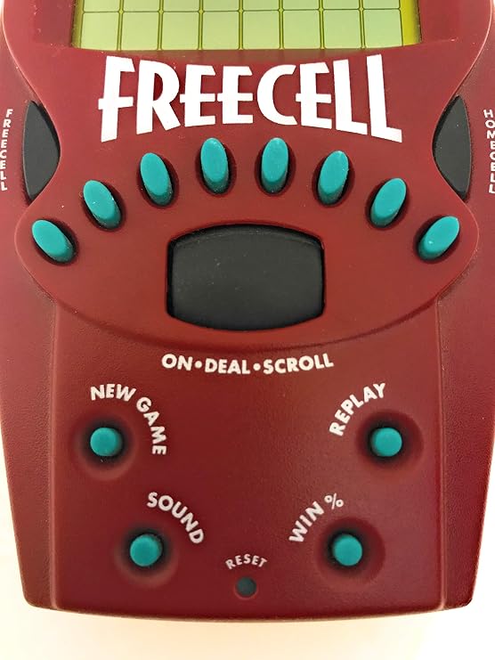 لعبة Radica Handheld FreeCell Solitaire - 8019