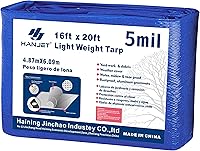 Vista 9 de lona impermeable duradera para cubierta, para camping, jardín, azul/verde militar, Verde