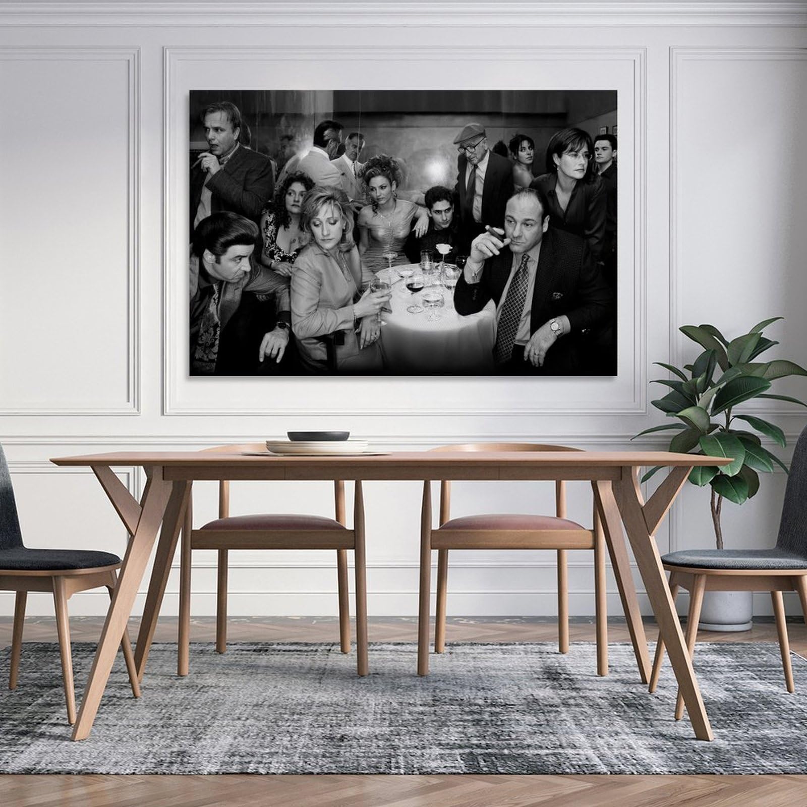 OREAUORN The Sopranos (1) Poster muurkunst canvas hoes