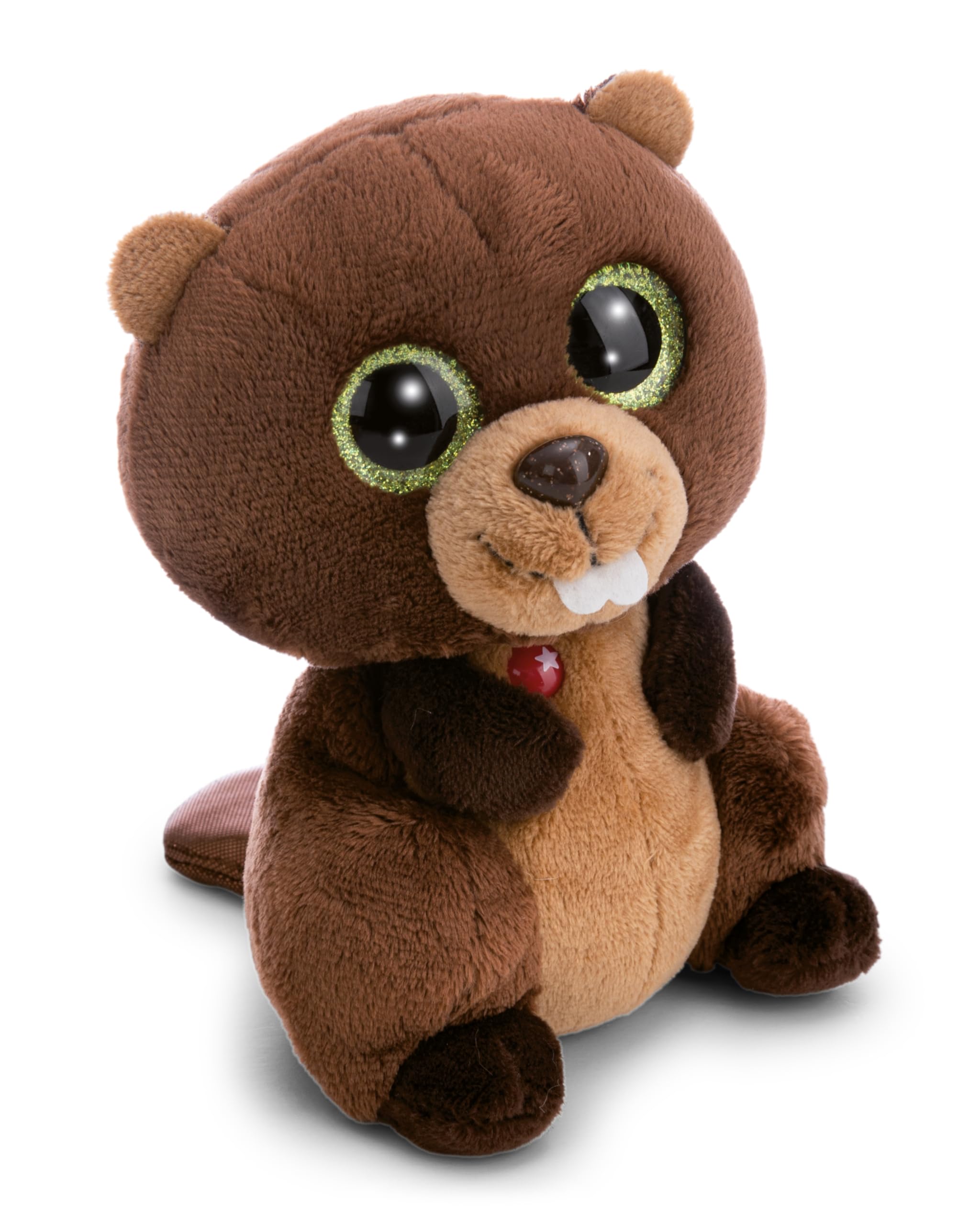 NICI GLUBSCHIS Bobston the Beaver Soft Toy, Stuffed Animal Made of Soft Plush, Cute Plush Toy for Cuddling and Playing, for Children and Adults, Great Gift Idea, 15 cm, Brown – 63045 — image 1