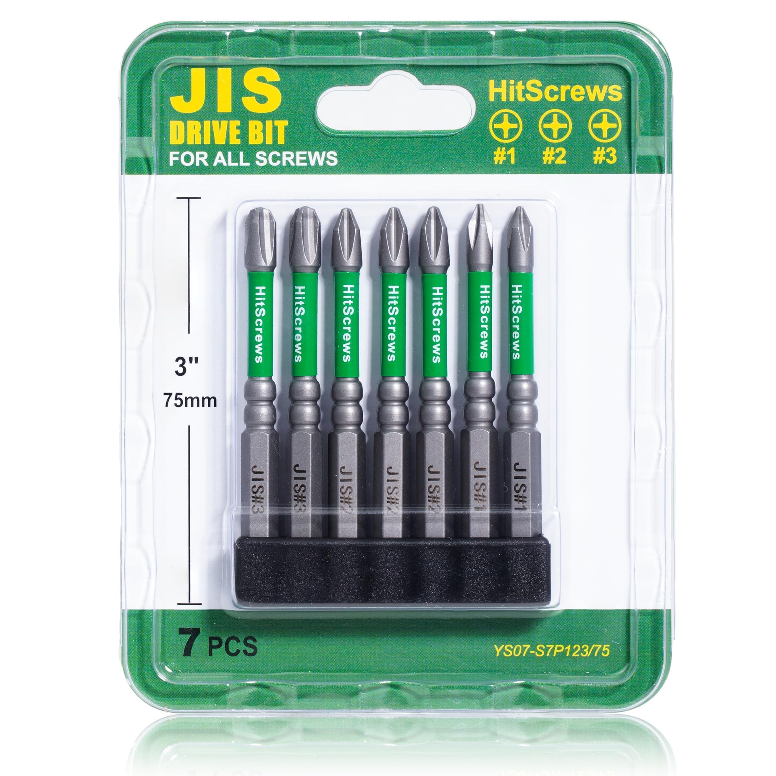 7pcs JIS Screwdriver Bit Set - 3