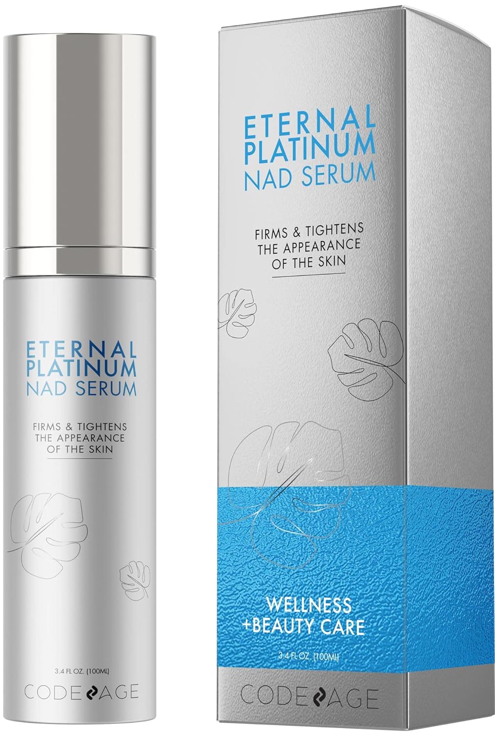Eternal Platinum NAD Serum, Resveratrol, Niacinamide