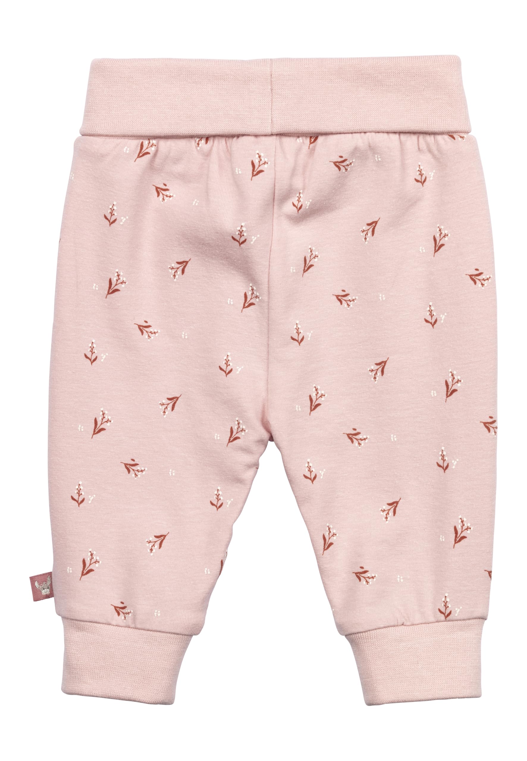 Sterntaler Hose Blümchen - Mädchen Babyhose mit Allover Print - Jogginghose aus Baumwolljersey mit elastischen Bündchen - Bequeme Kinder Schlupfhose Kinderkleidung ab Geburt