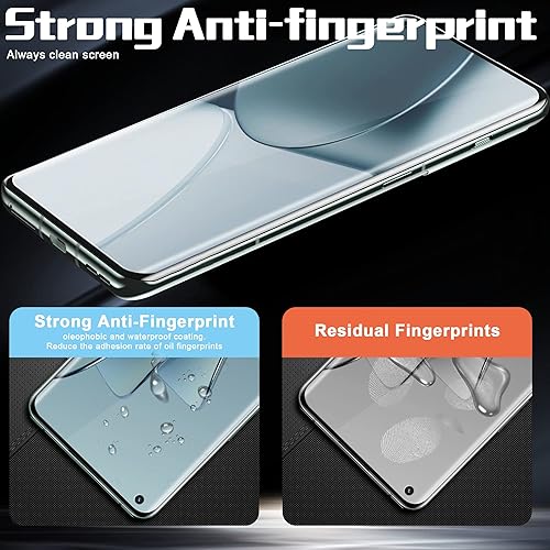 Miniatura 5 de Orzero Paquete de 3 protectores de pantalla de TPU compatibles con OnePlus 10 Pro 5G (no vidrio), protector de pantalla de alta calidad, alta