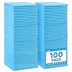 HOMEXCEL Blue Microfiber Cleaning Cloth, 100 Pack Cleaning Towels for Kitchen, Lint Free, Scratch-Free, Highly Absorbent, and Reusable Cleaning Rags for House, Window and Glass, Cars, 11.5 X11.5 inch