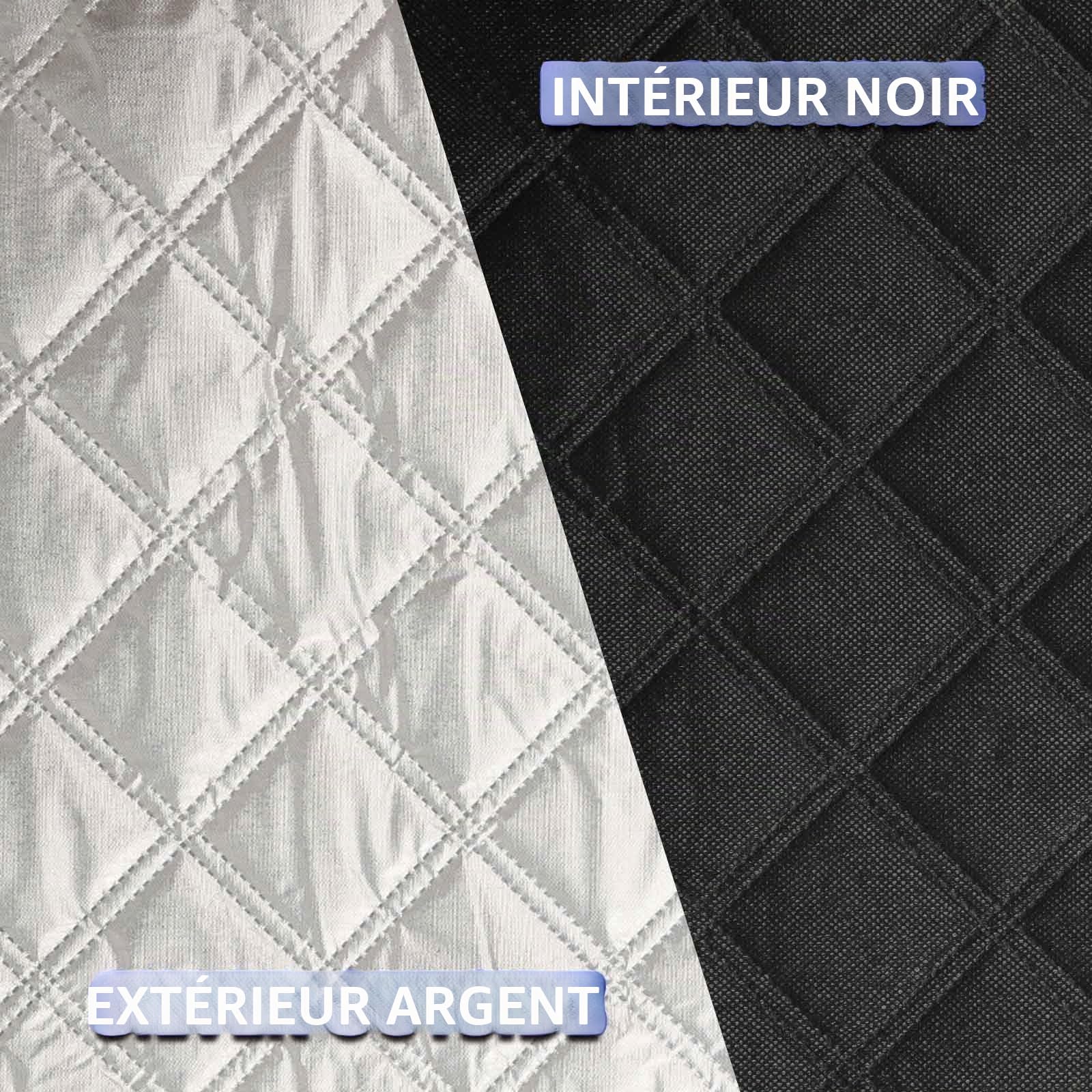 Couverture de pare-brise pour VW T5 Transporter - Protection contre les UV/glace/gel/pluie/poussière/feuilles tombées - Protection solaire pour pare-brise avant de voiture - Couverture de pare-brise